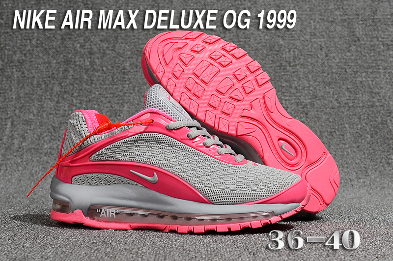 Women Nike Air Max Deluxe OG 1999 Grey Pink Shoes